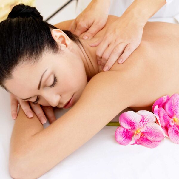 Woman Getting a Massage